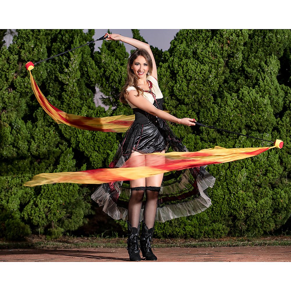 Pair of Long Veil Poi