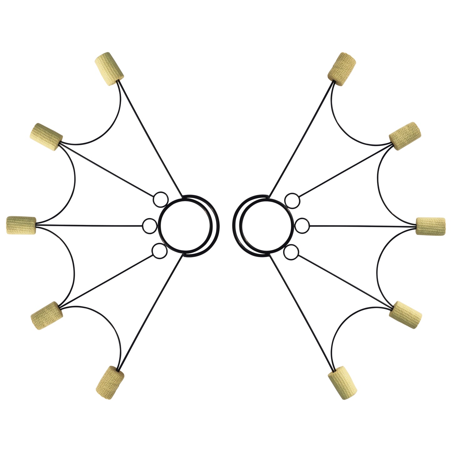 Pair of Spider Fire Fans