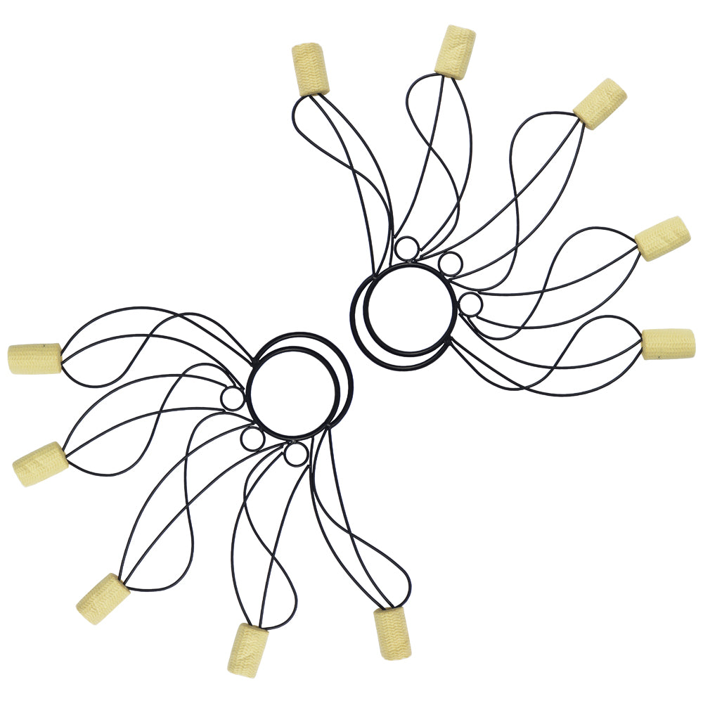 Pair of Whirly Fire Fans