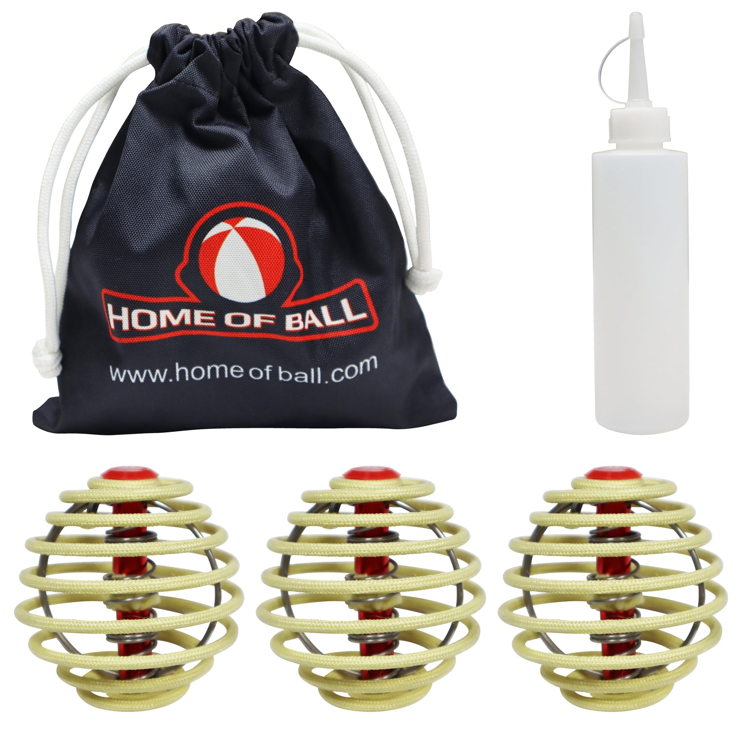 Set of 3 Fire Juggling Balls