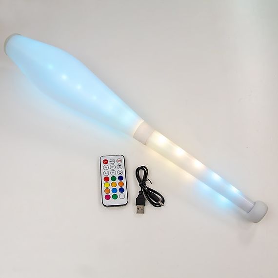 Single Pro Multi-Function LED Juggling Club