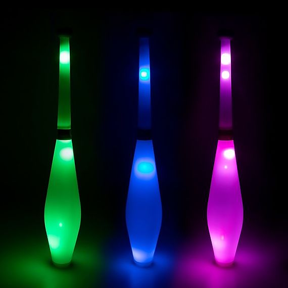 Single Pro Multi-Function LED Juggling Club