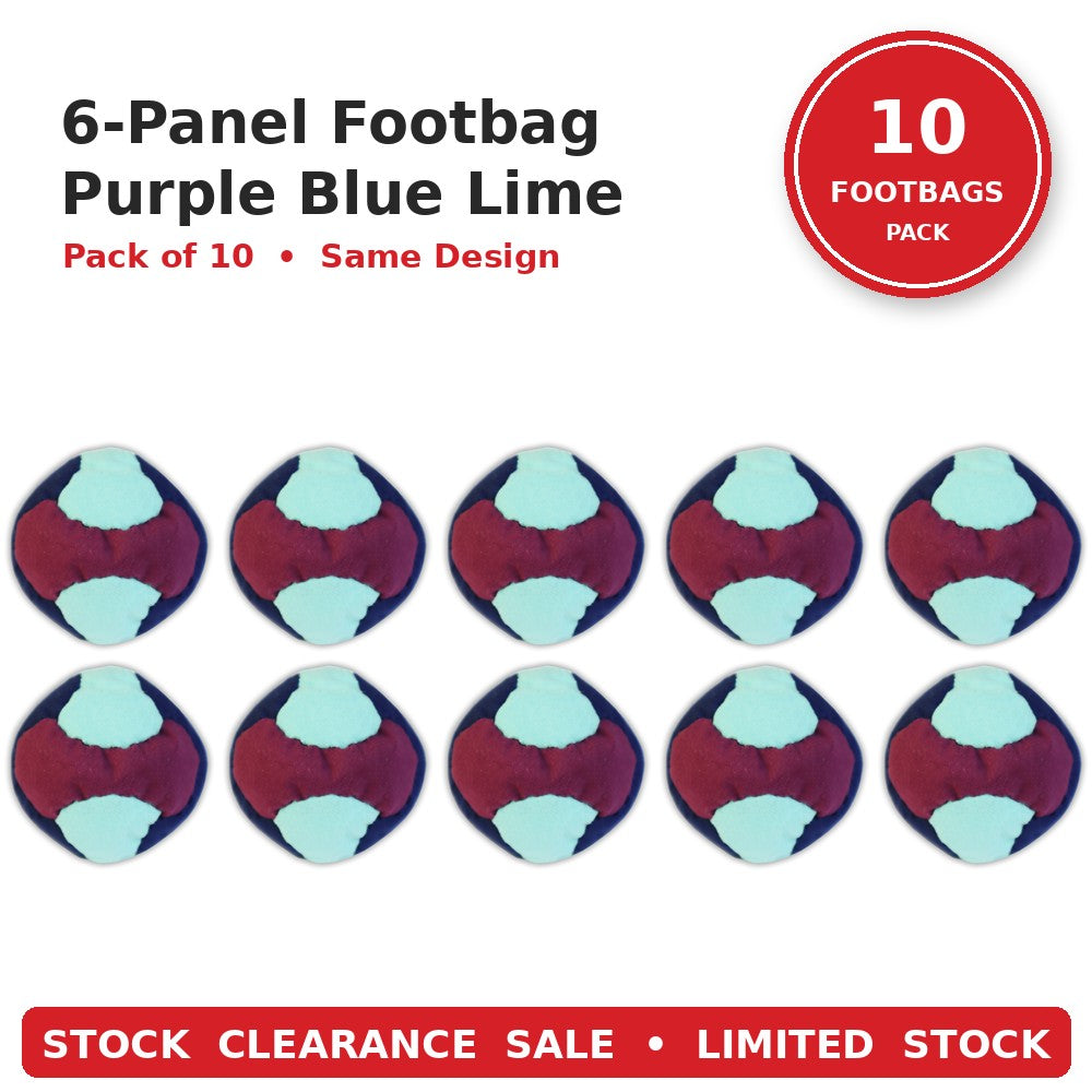 Footbags Stock Clearance Packs