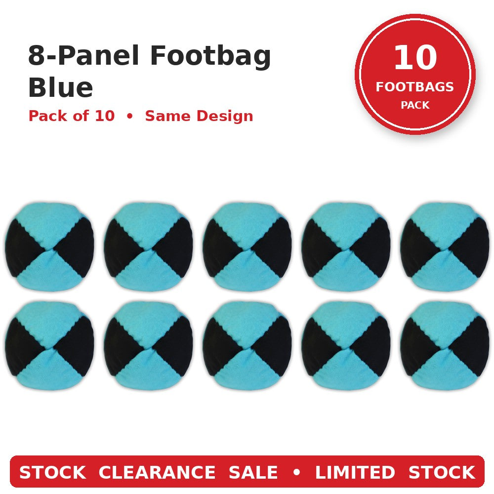 Footbags Stock Clearance Packs