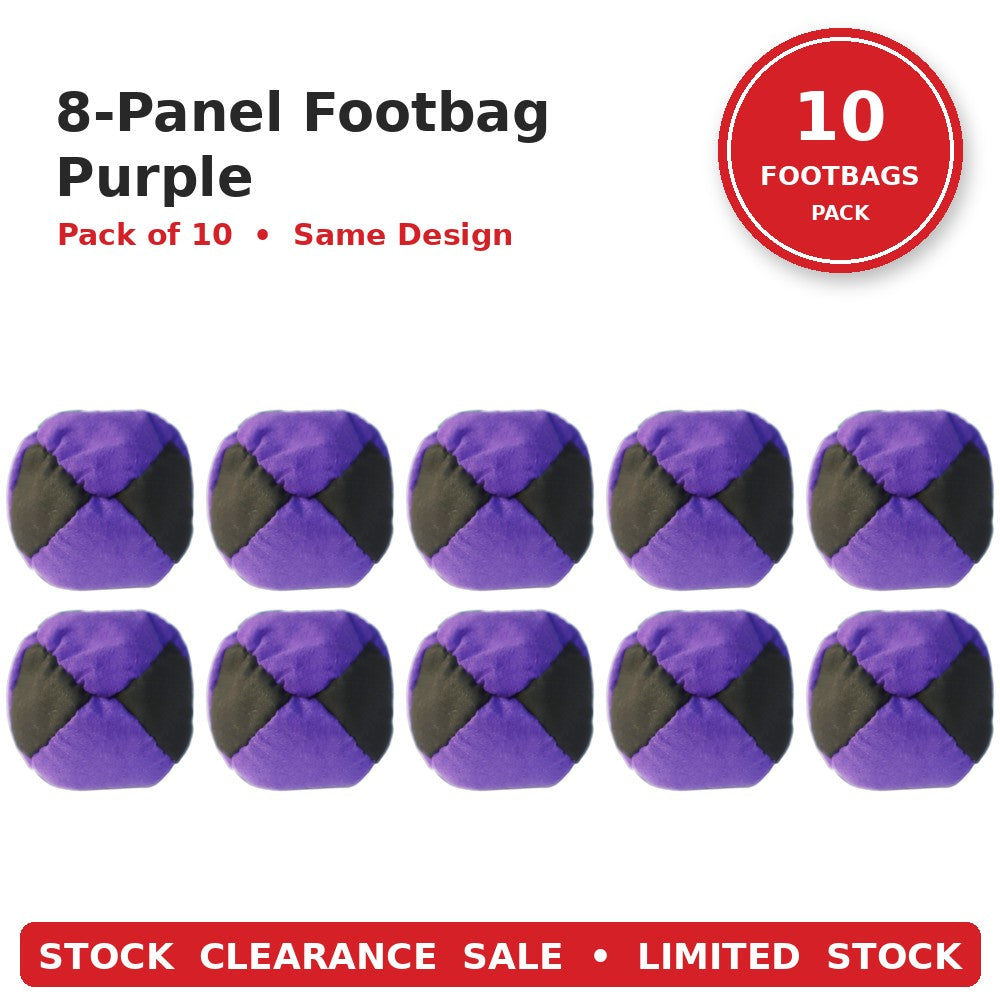 Footbags Stock Clearance Packs
