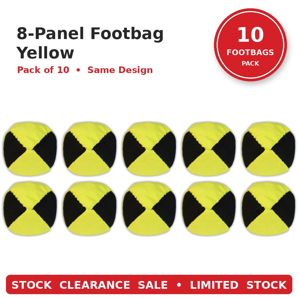 Footbags Stock Clearance Packs