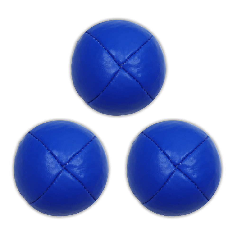 Set of Genuine Leather Juggling Balls