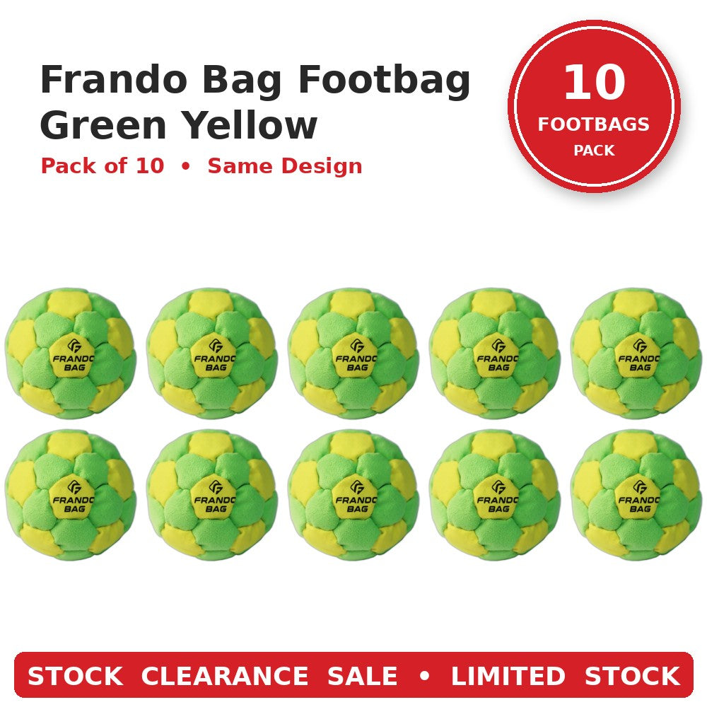 Frando Footbags Stock Clearance Packs