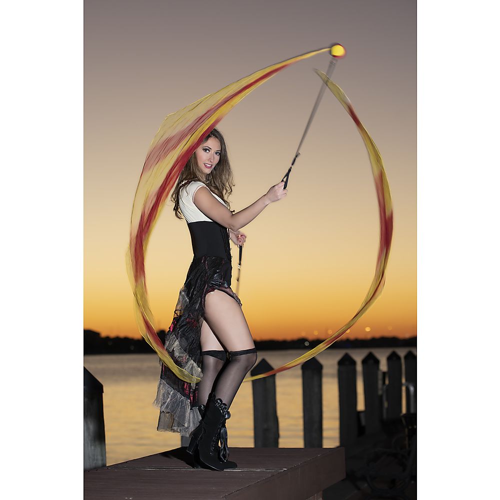 Pair of Long Veil Poi