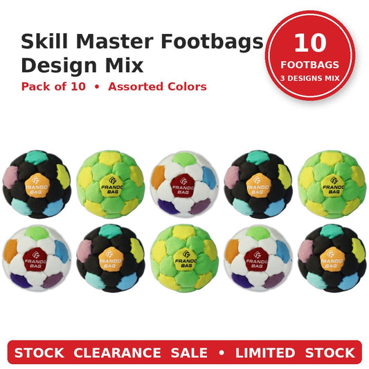 Frando Footbags Stock Clearance Packs
