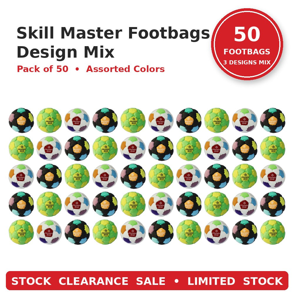 Frando Footbags Stock Clearance Packs
