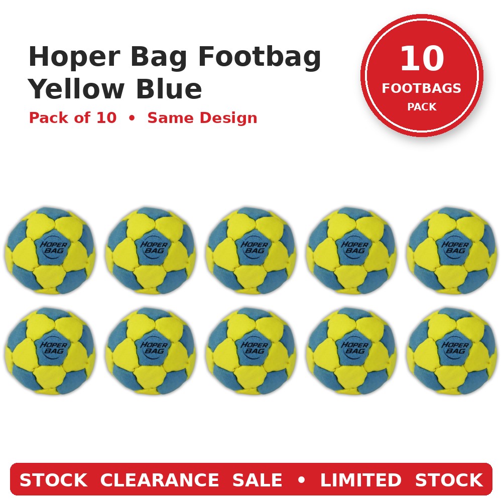 Hoper Footbags Stock Clearance Packs