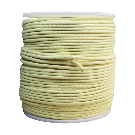 Pure Kevlar Rope 30m 100ft roll 10mm 3/8 inch Braided
